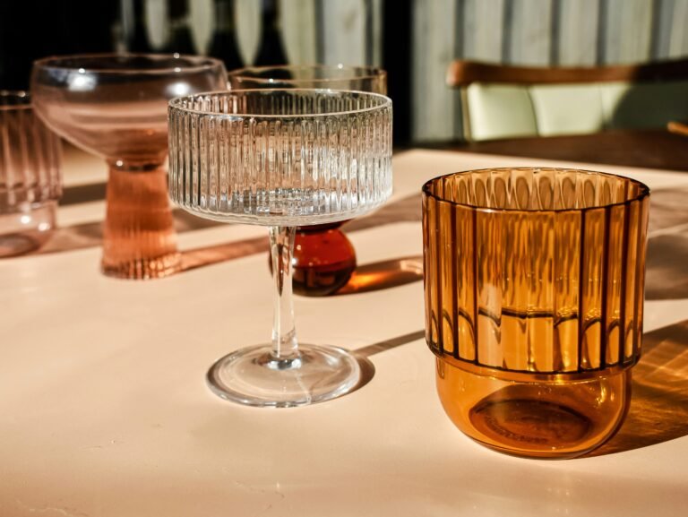 Vintage Glassware for Serving Cocktails