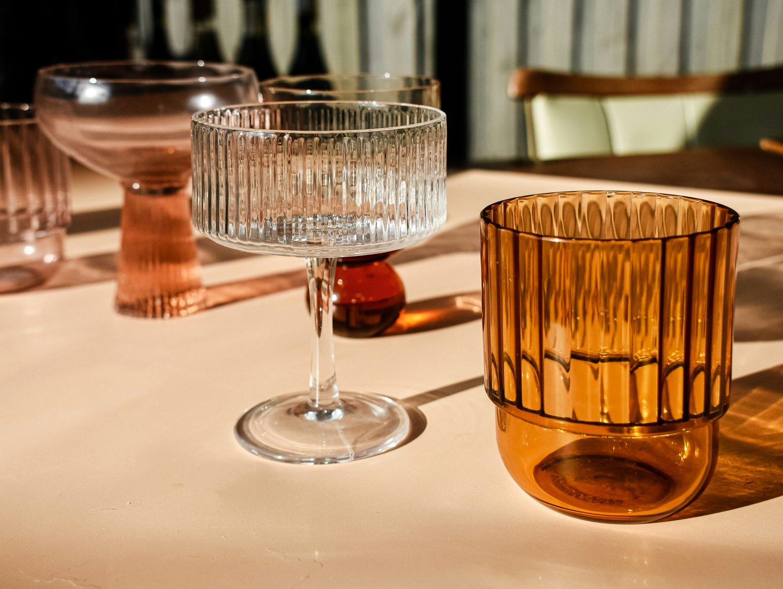 Vintage Glassware for Serving Cocktails